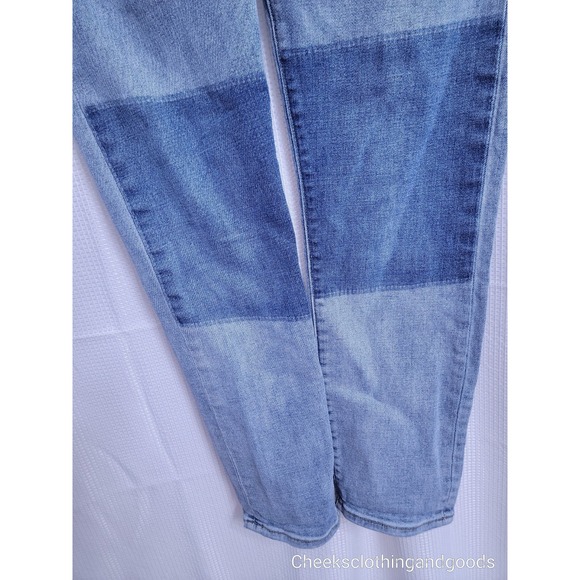 Pacsun Slim Taper Indigo Wash Distressed Jeans Mens  29x30 - Picture 4 of 10